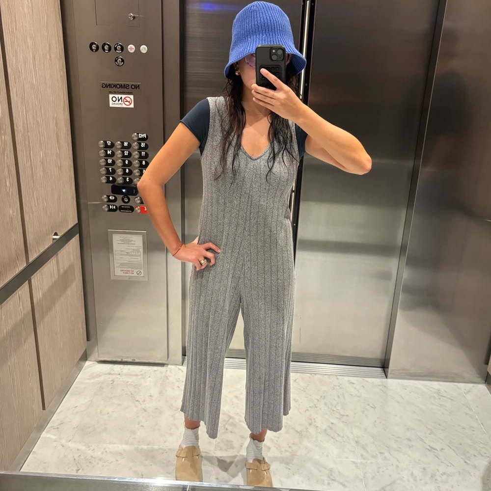 Zara knit jumpsuit